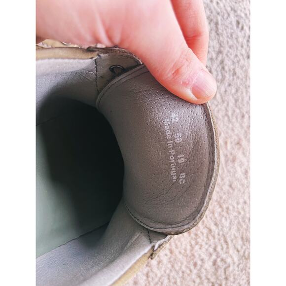 Frau Fx Men's Italian Suede Sneakers 9 Low Top Quiet Luxury Brown Streetwear - Picture 7 of 9